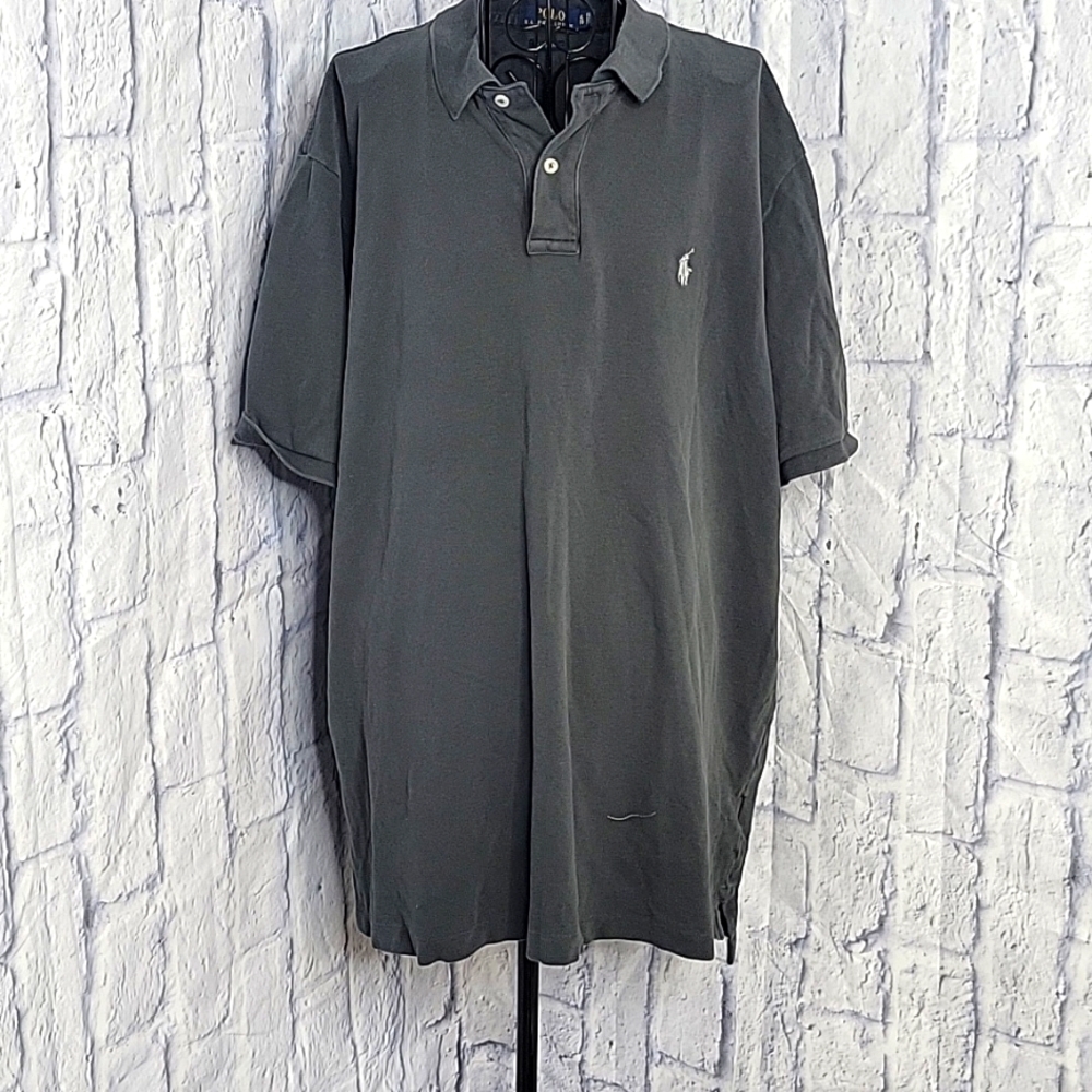 POLO BY RALPH‎ LAUREN Black Men's Polo Shirt XL/TG